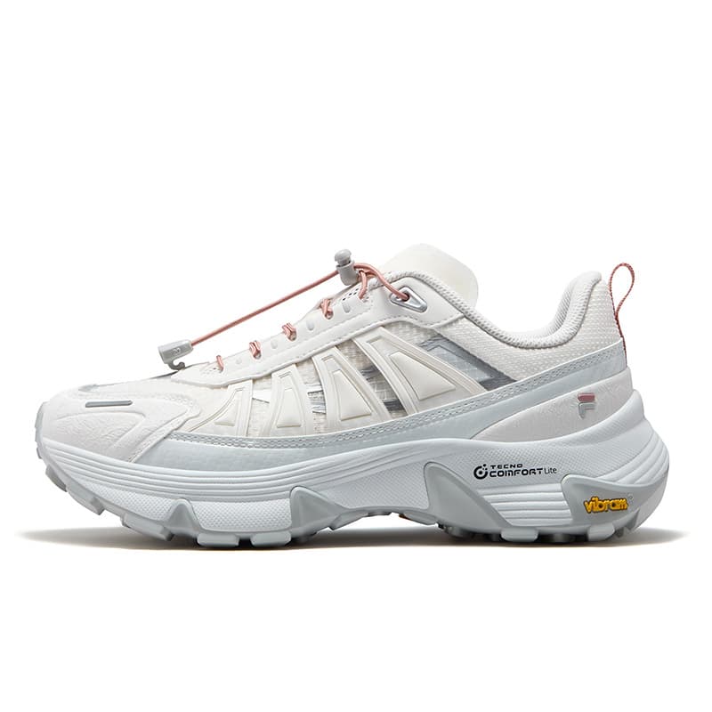 Кроссовки FILA FUSION COMO Y Текстиль Синтетическая кожа Устойчивая к истиранию Дышащая Низкий верх Уличная обувь Женская - изображение 1