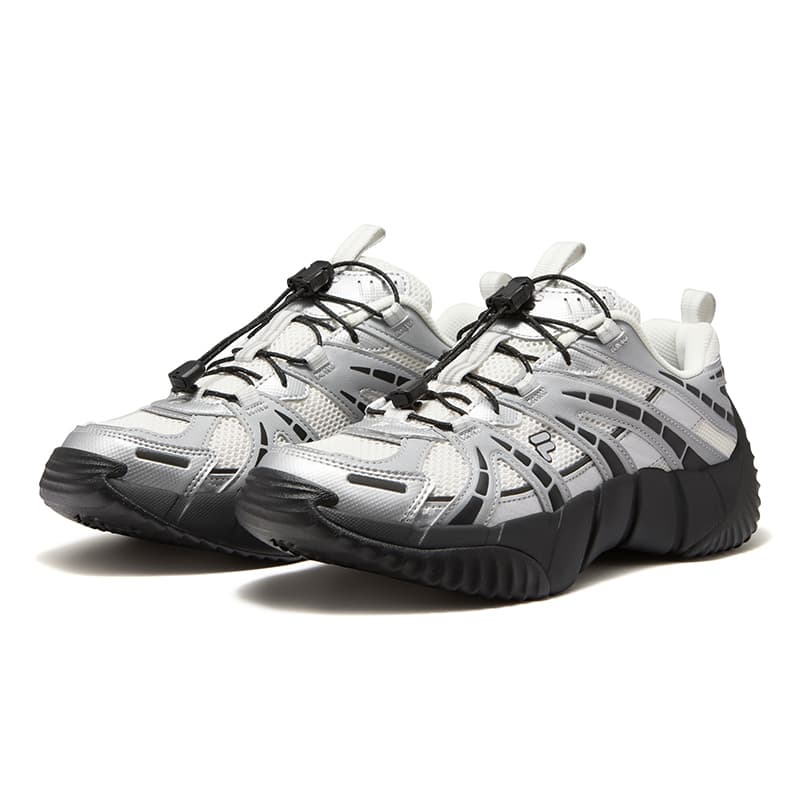 Кроссовки FILA FUSION BONE II Vertebra Shoes 2 Дышащие Низкие Кроссовки Женские Белые Серые - изображение 3