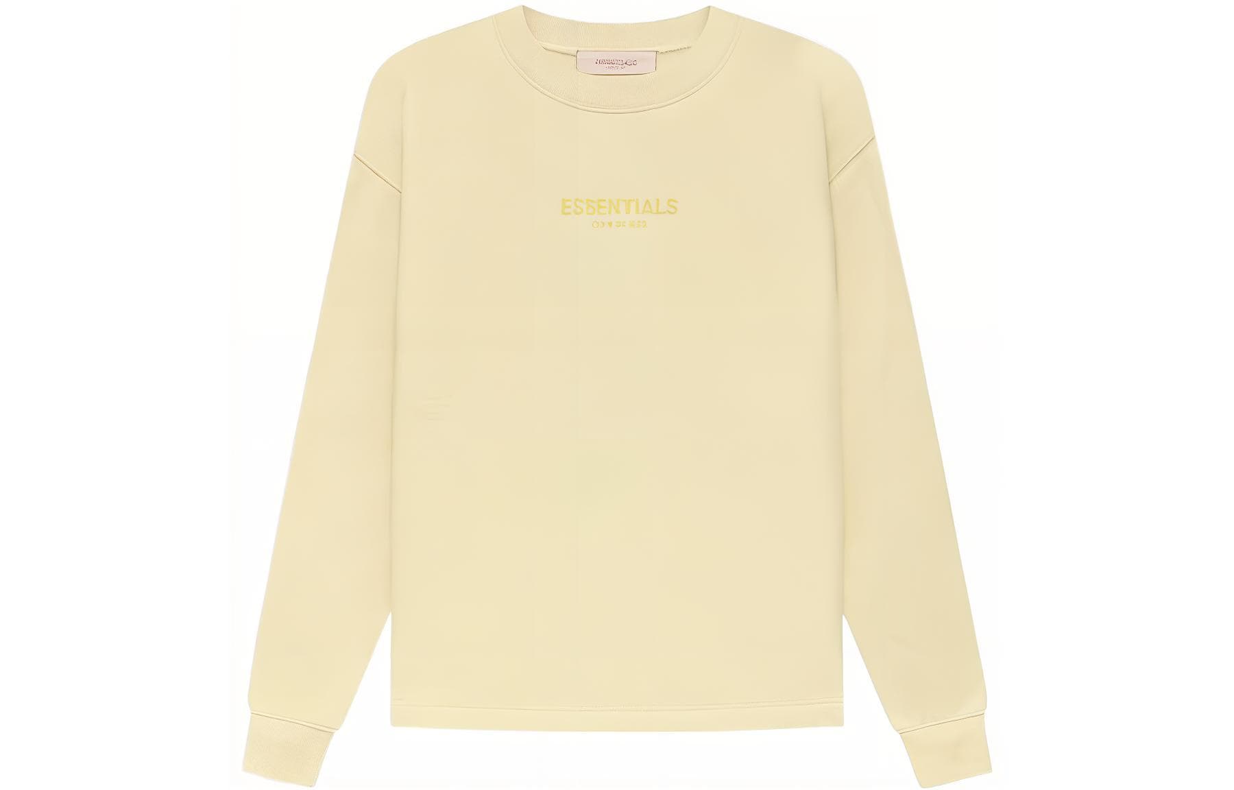 Худи Fear of God Essentials FW22 Relaxed Crewneck Canary - изображение 1