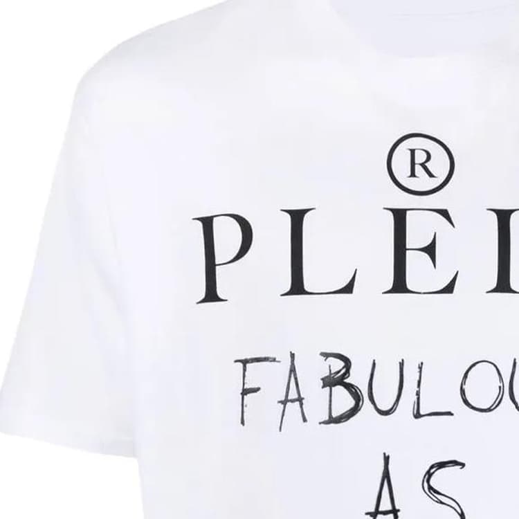 Футболка PHILIPP PLEIN Рубашка Мужская Белая - изображение 2