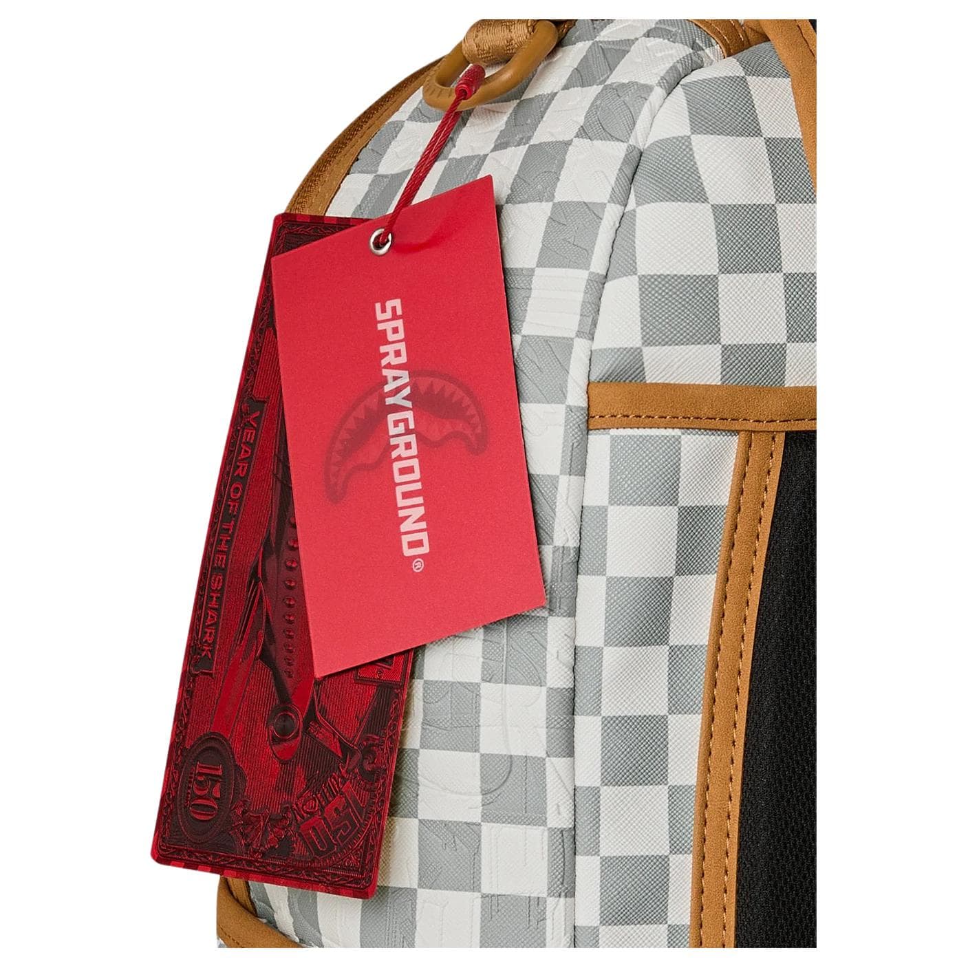 Рюкзак SPRAYGROUND Поливинилхлорид Рюкзак Унисекс Серый - изображение 6