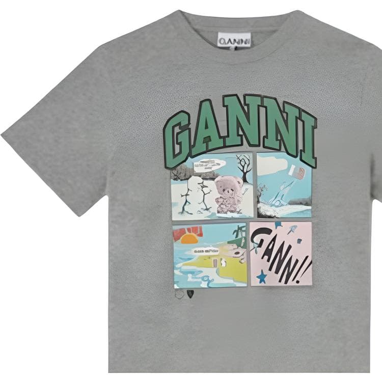 Футболка GANNI T - изображение 4
