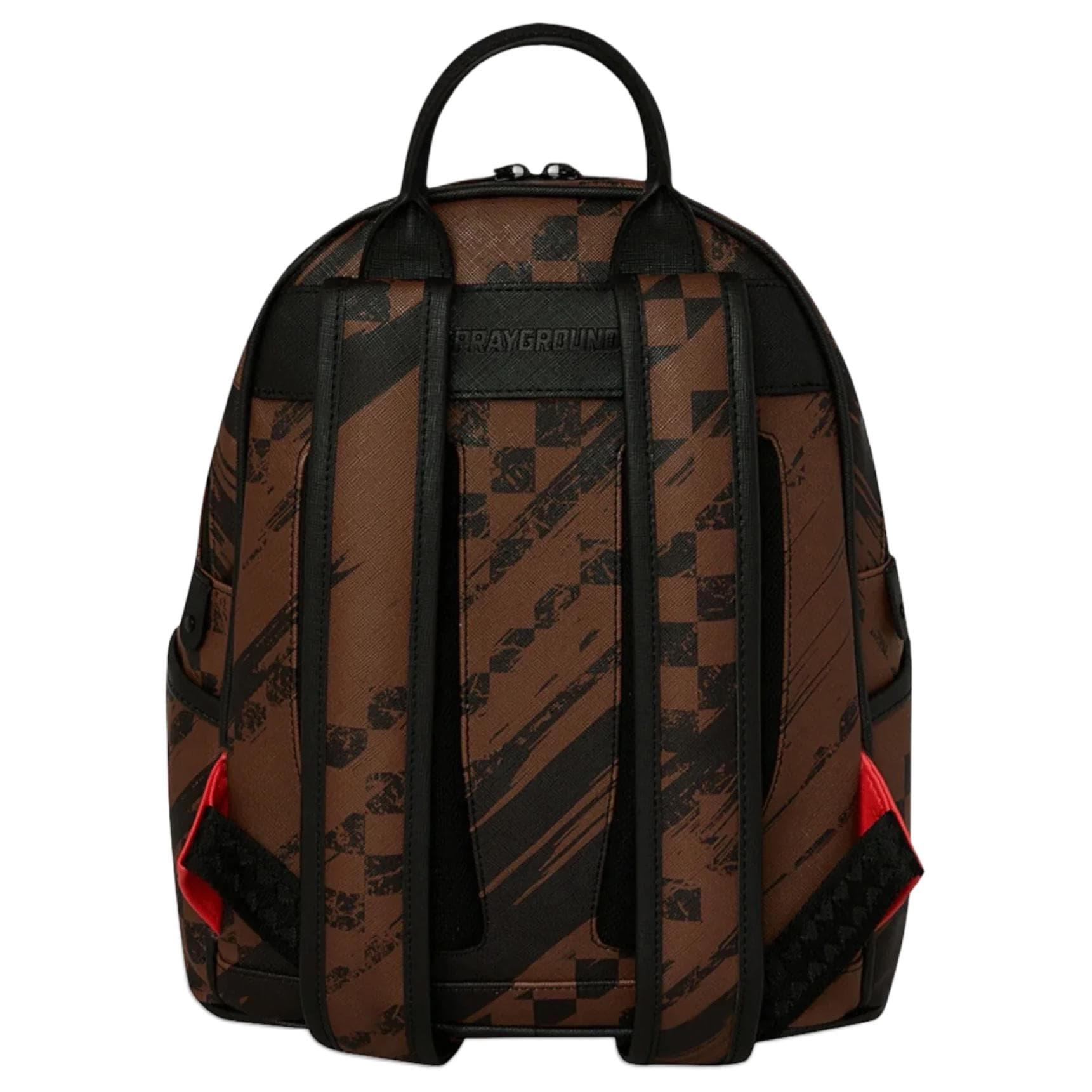 Рюкзак SPRAYGROUND Поливинилхлорид (ПВХ) Рюкзаки Унисекс Коричневый Черный - изображение 2