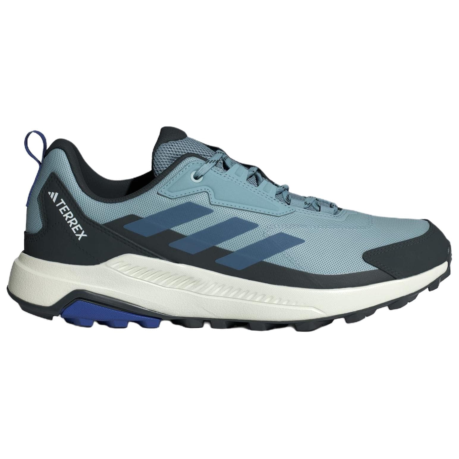 Кроссовки adidas Terrex Anylander Ткань Дышащий Поддержка Легкий Низкий Верх Походная Обувь Мужская Синий Черный - изображение 2