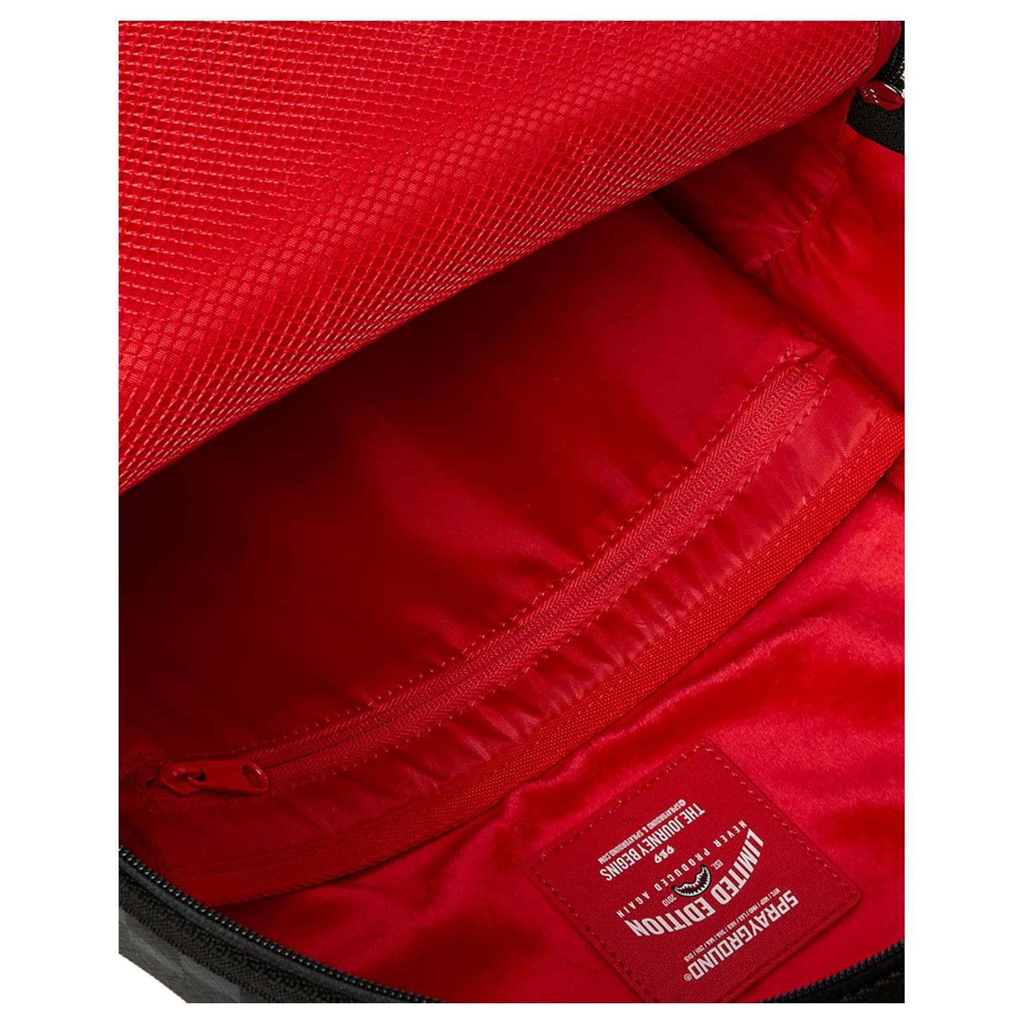 Рюкзак SPRAYGROUND ПВХ Рюкзак Унисекс Серебряный и Черный - изображение 6