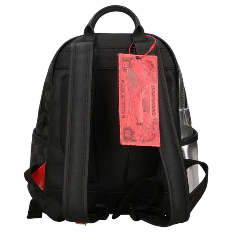 Рюкзак SPRAYGROUND Рюкзак из искусственной кожи унисекс черный серый - изображение 2