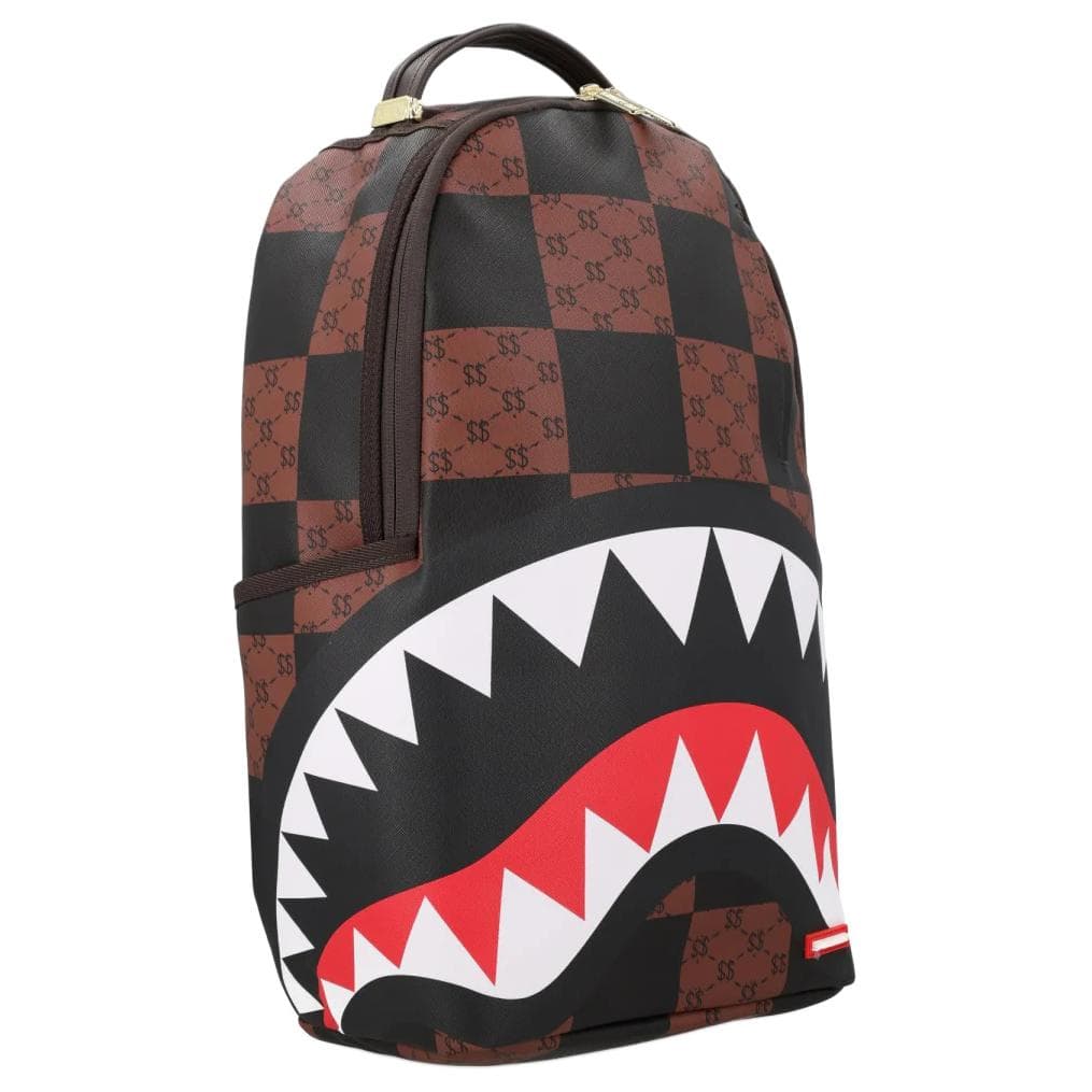Рюкзак SPRAYGROUND ПВХ (поливинилхлорид) Рюкзаки Унисекс Коричневый и Черный - изображение 2