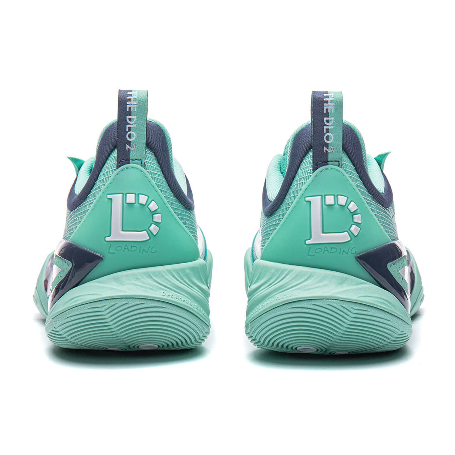 Кроссовки для баскетбола Li NING DLO2 Низкие Баскетбольные Кроссовки Унисекс Селадон Бирюза - изображение 6