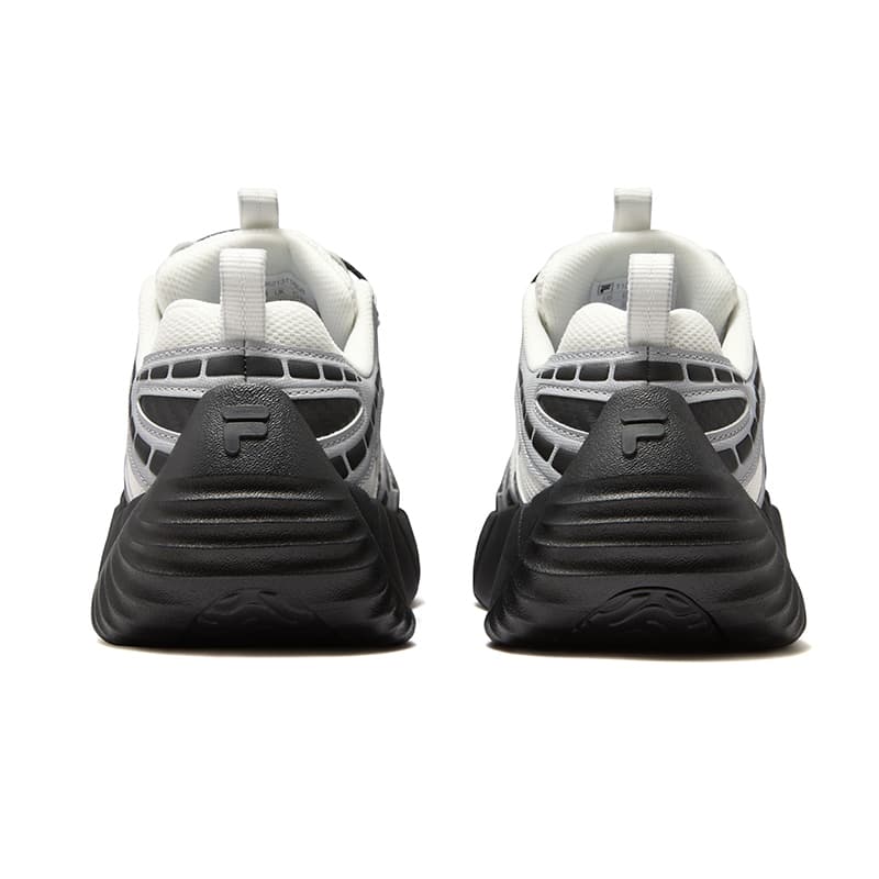 Кроссовки FILA FUSION BONE II Vertebra Shoes 2 Дышащие Низкие Кроссовки Женские Белые Серые - изображение 5