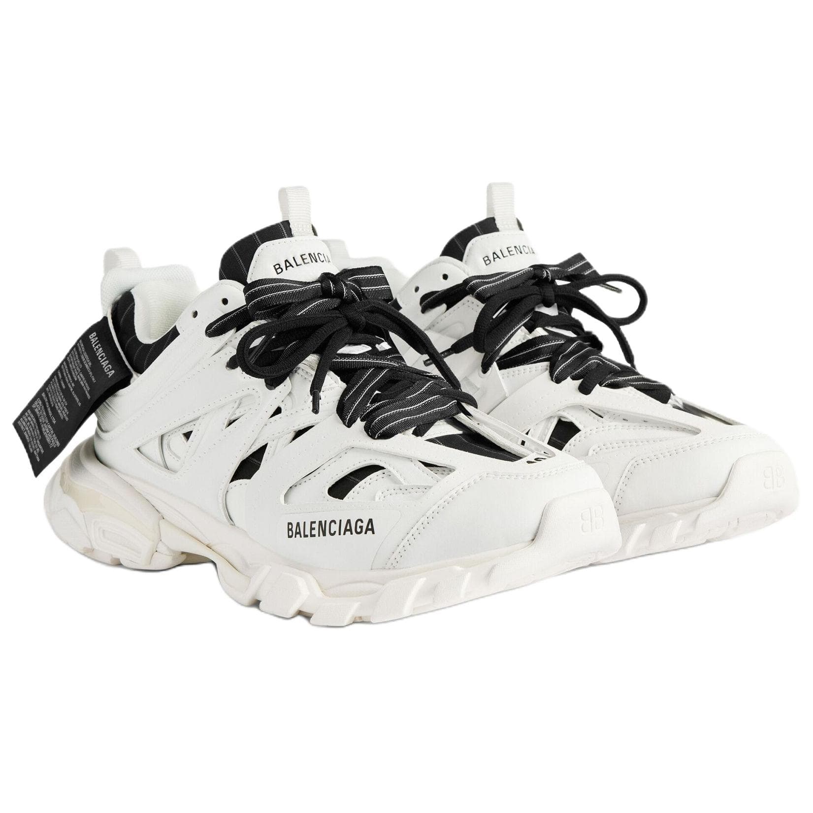 Кроссовки Balenciaga Track Low Top массивные кроссовки мужские белые - изображение 3