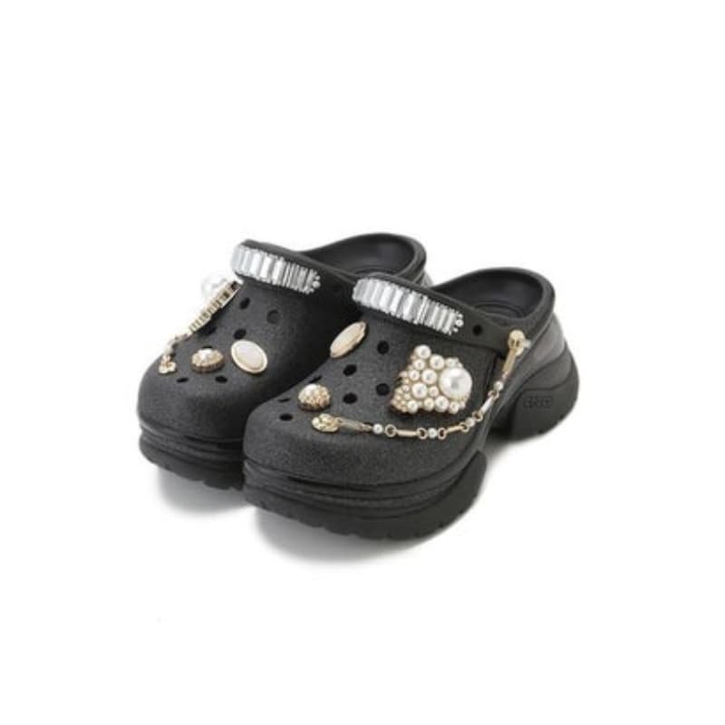Сабо Crocs Bae Clog Sabo Резина Женские Черные - изображение 4
