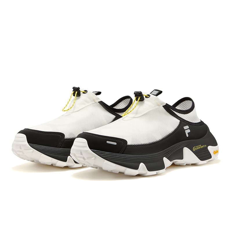 Кроссовки FILA FUSION COMO Y SLIPON Синтетическая кожа текстиль устойчивый к истиранию дышащий легкий уличная обувь мужской - изображение 3