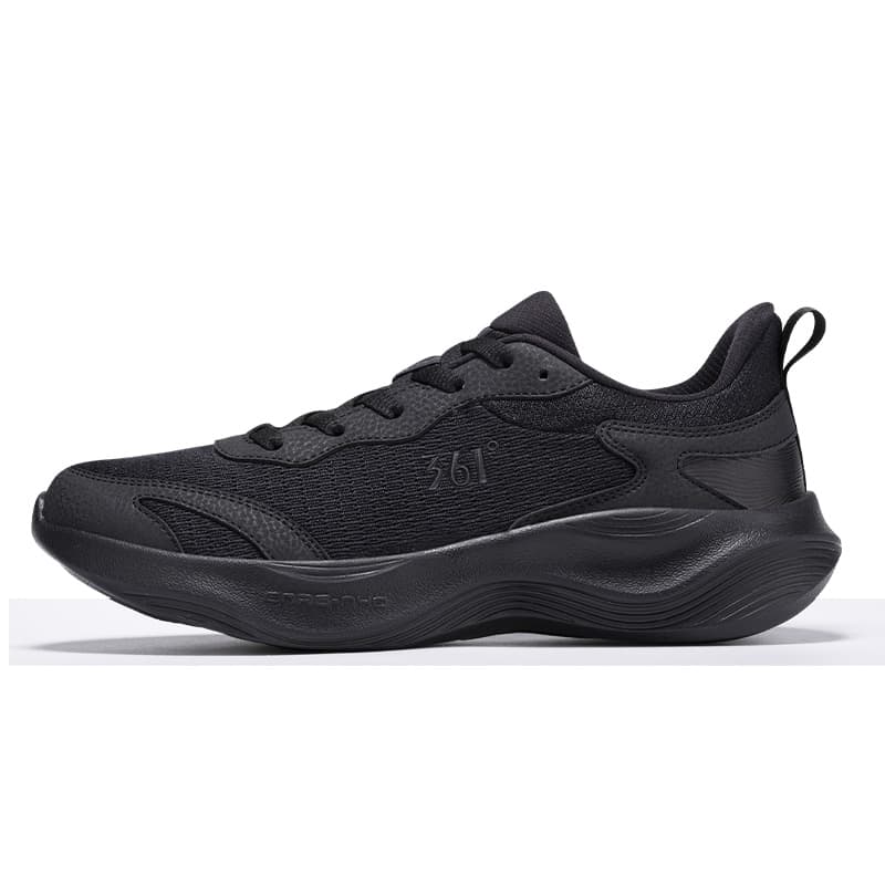 Кроссовки для бега 361° Nebula Low Топ Men's Running Обувь Мужской Обсидиановый черный - изображение 1