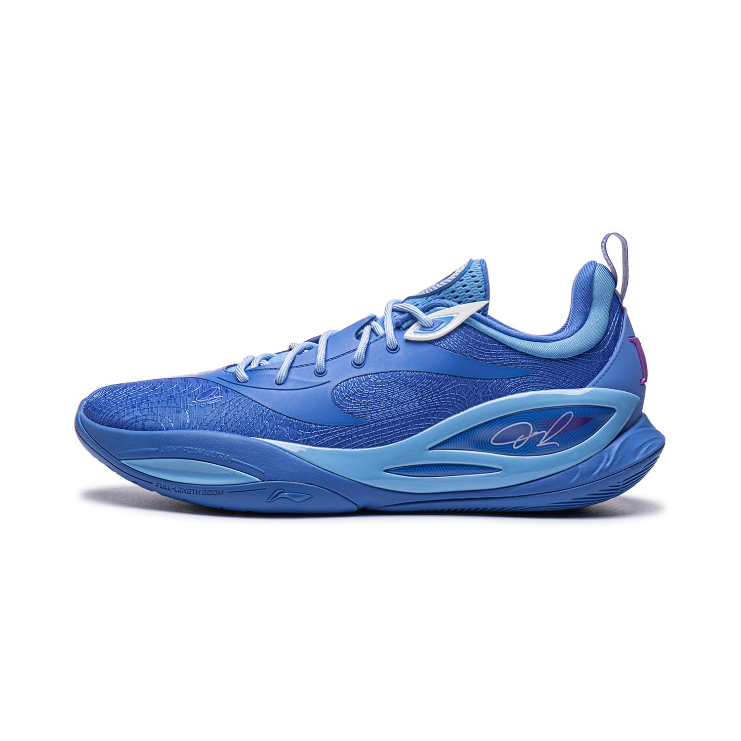 Кроссовки для баскетбола Li NING DLO2 Low Топ Баскетбольные кроссовки Унисекс Дворцово-синий - изображение 1