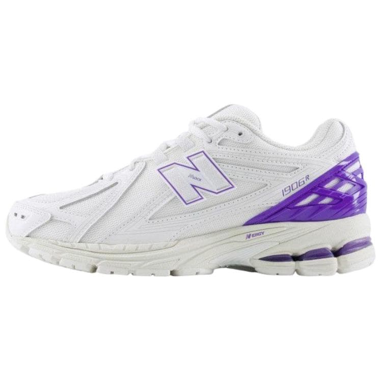 Кроссовки для бега New Balance NB 1906R Беговые кроссовки MID Топ Белый Фиолетовый Унисекс - изображение 1