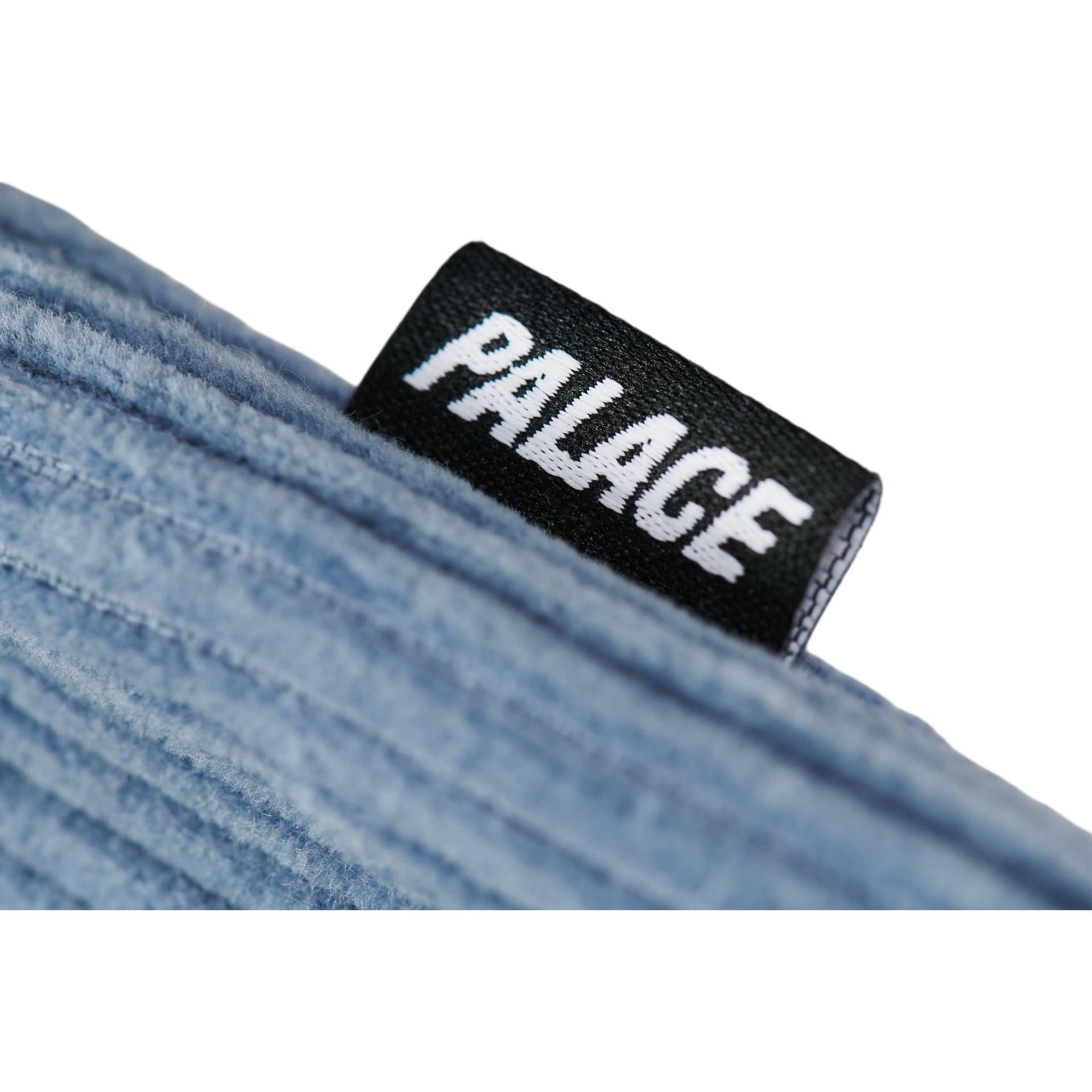 Куртка PALACE Washed Drop Shoulder Cord Shirt Dusty Blue FW21 - изображение 4