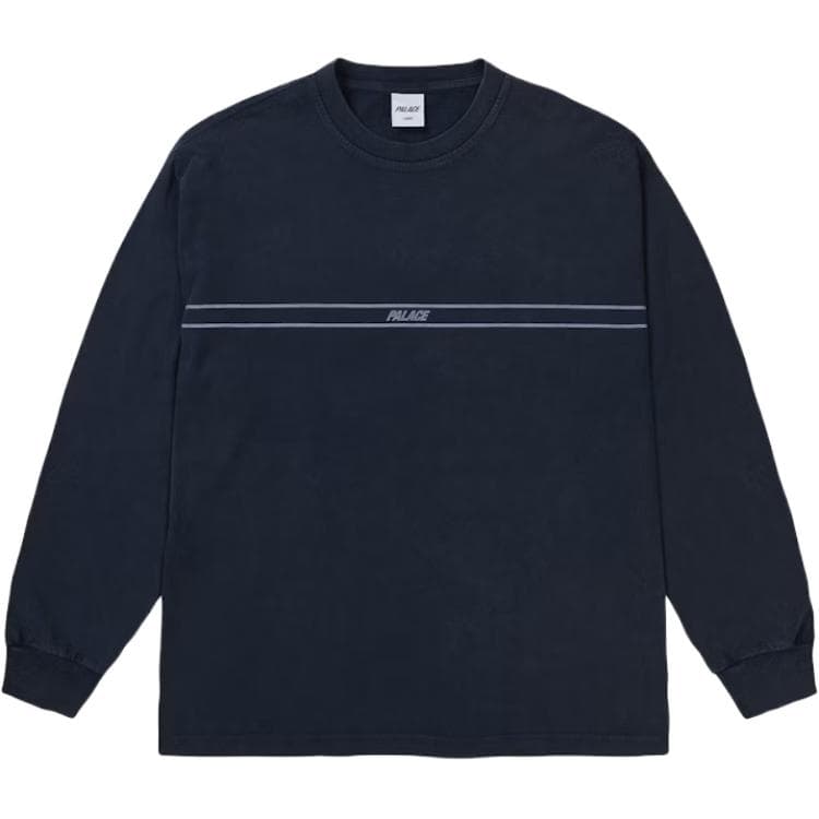 Футболка PALACE 2026 SS26 Drop3 Летняя коллекция ПИГМЕНТ Шрифт ДУГА Т Рубашка Унисекс Темно-синий - изображение 1
