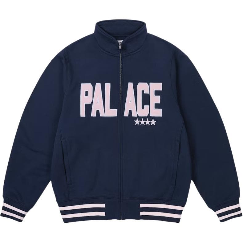 Куртка PALACE SS26 Летняя коллекция Спортивный ZIP FUNNEL Темно-синие Куртки и Пальто Унисекс - изображение 1