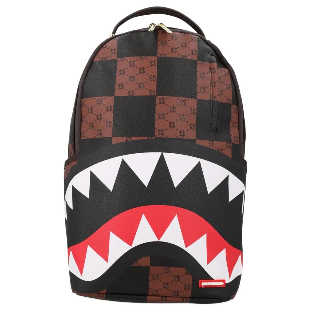 Рюкзак SPRAYGROUND ПВХ (поливинилхлорид) Рюкзаки Унисекс Коричневый и Черный - изображение 1