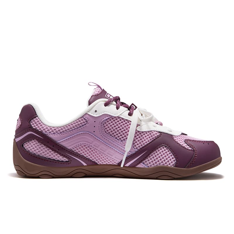 Кроссовки FILA FUSION Flora Дышащая Низкая Повседневная Обувь Женская Туманно-фиолетовая - изображение 2