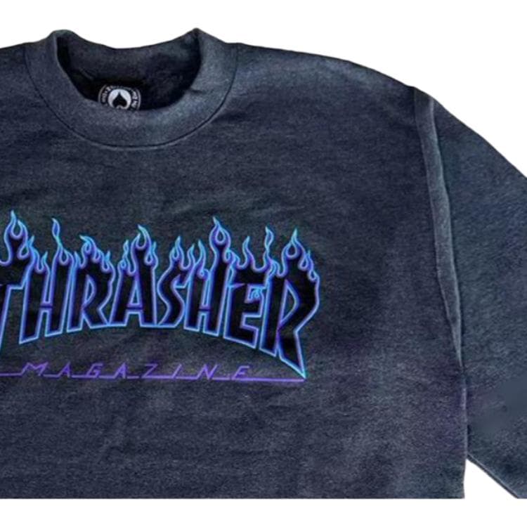 Худи Thrasher Flame Crew Logo - изображение 3
