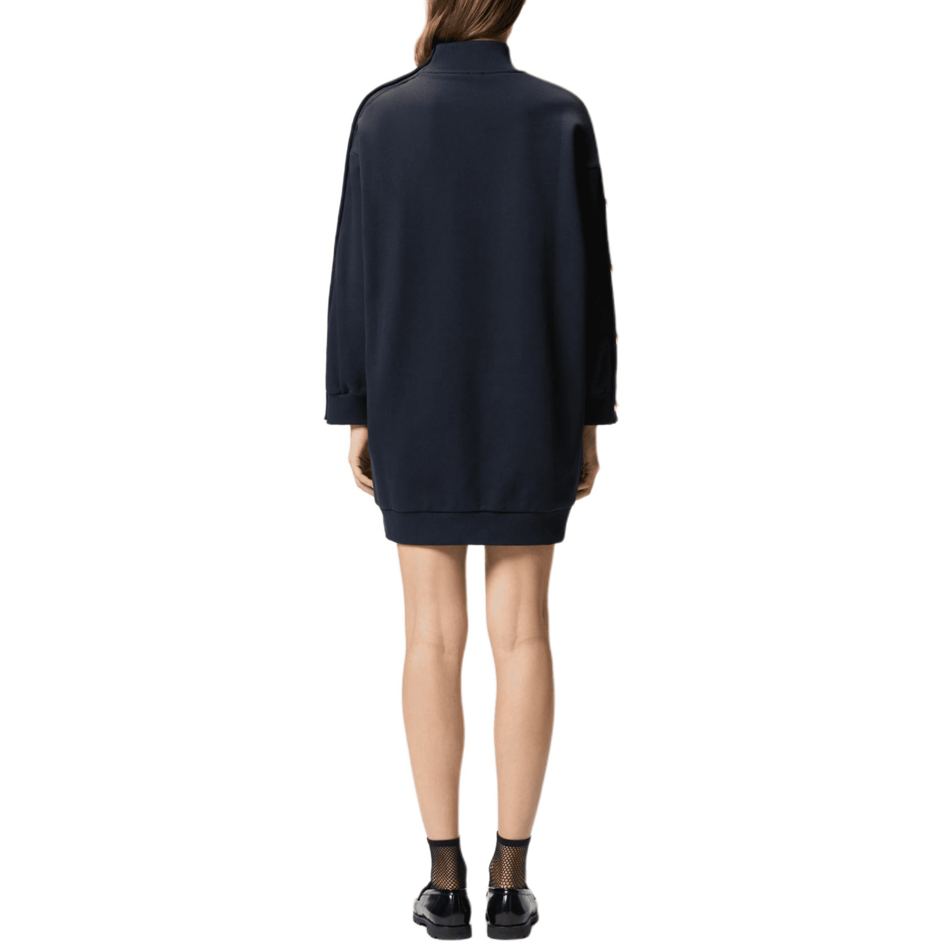 Платье PINKO FW25 Длинное платье с длинными рукавами для женщин - изображение 3