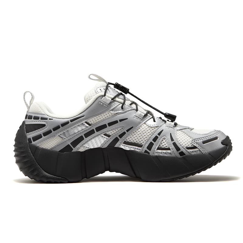 Кроссовки FILA FUSION BONE II Vertebra Shoes 2 Дышащие Низкие Кроссовки Женские Белые Серые - изображение 2