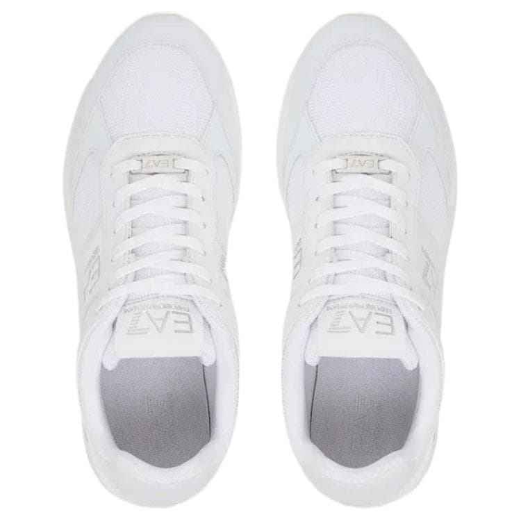 Кроссовки EMPORIO ARMANI EA7 Низкий топ Повседневная обувь Мужская Белая - изображение 4
