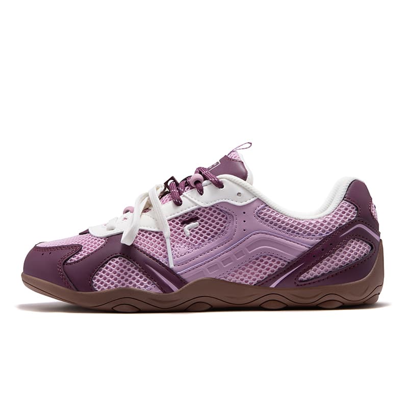 Кроссовки FILA FUSION Flora Дышащая Низкая Повседневная Обувь Женская Туманно-фиолетовая - изображение 1