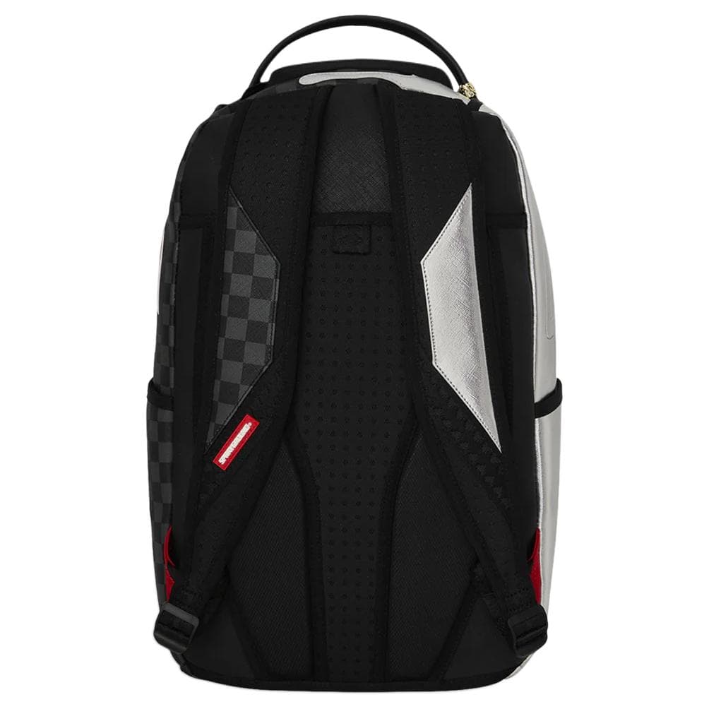 Рюкзак SPRAYGROUND ПВХ Рюкзак Унисекс Серебряный и Черный - изображение 3
