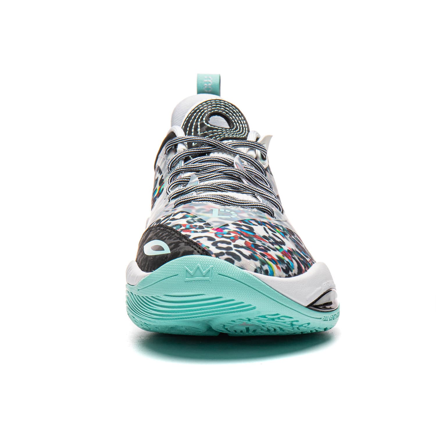 Кроссовки для баскетбола Li NING DLO2 Низкие Баскетбольные Кроссовки Унисекс Белый Черный - изображение 5