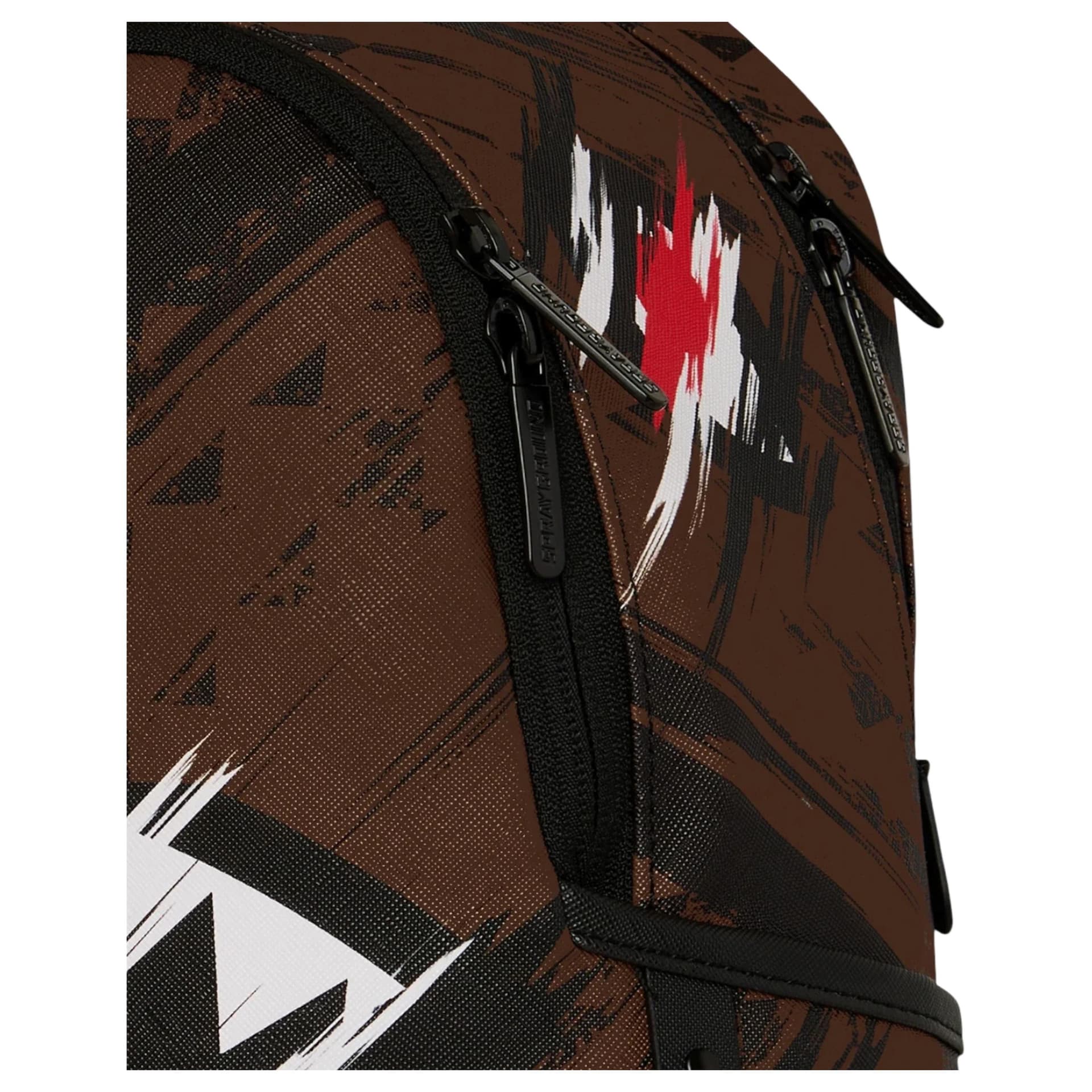 Рюкзак SPRAYGROUND Поливинилхлорид (ПВХ) Рюкзаки Унисекс Коричневый Черный - изображение 4