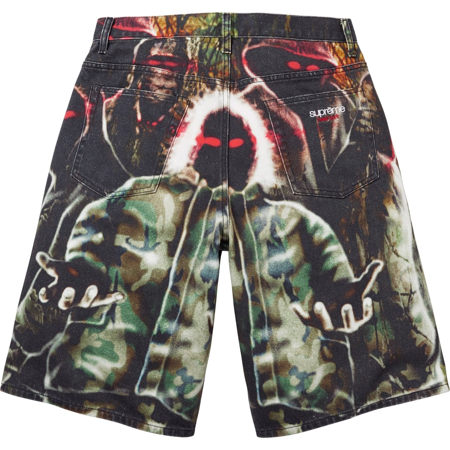 Джинсовые шорты Supreme SS26 WEEK11 Shadows BAGGY Деним Короткие Джинсовые Шорты Унисекс - изображение 2