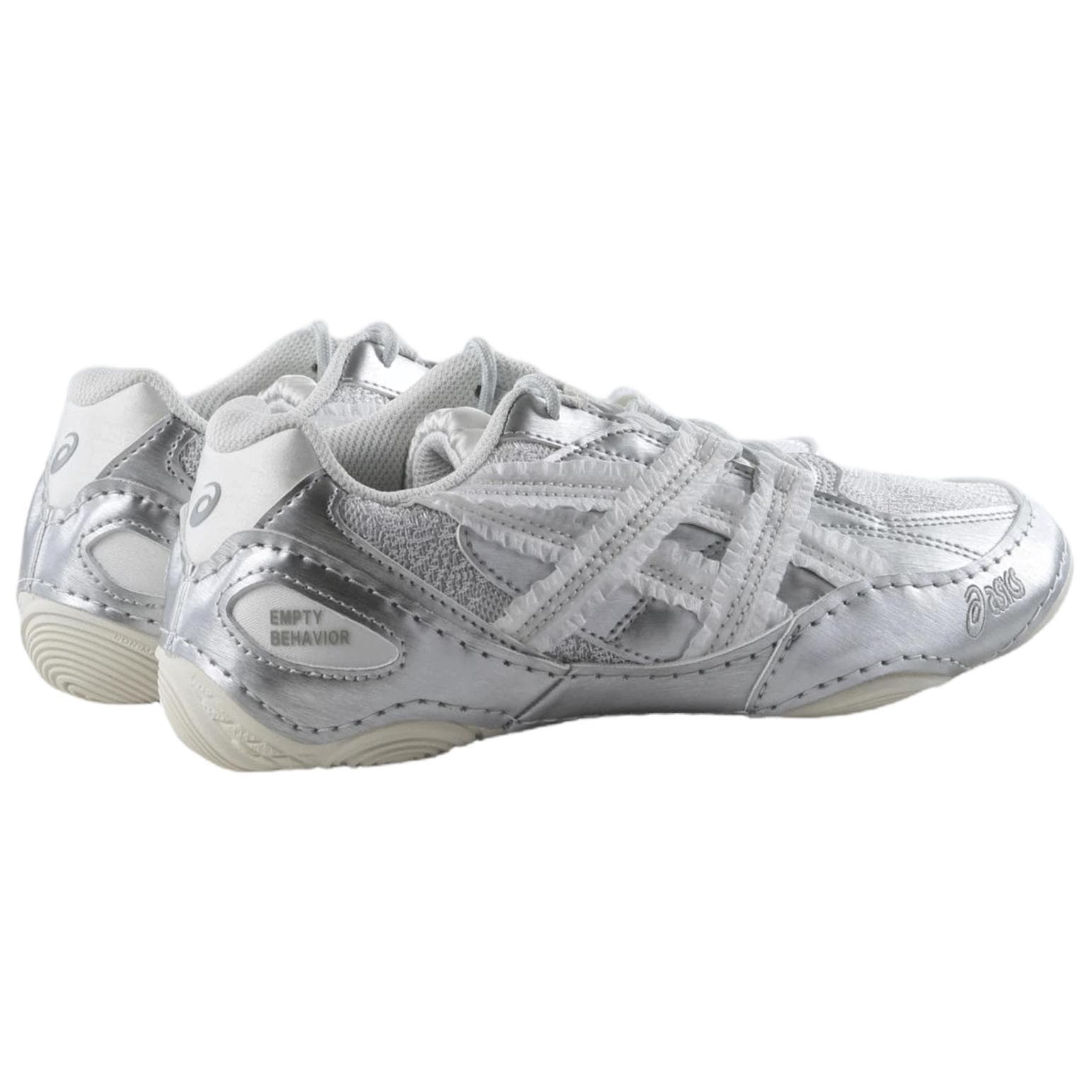 Кроссовки ASICS x E.M.B.V Hypersync Износостойкие Низкие Повседневные Кроссовки Унисекс Серебристо-Серый - изображение 4