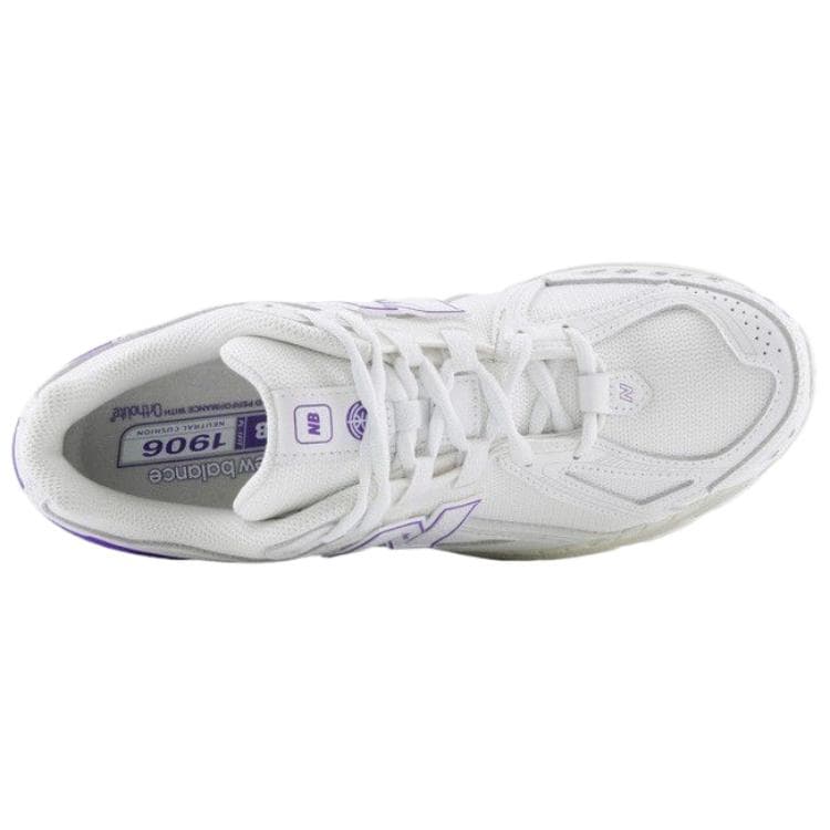 Кроссовки для бега New Balance NB 1906R Беговые кроссовки MID Топ Белый Фиолетовый Унисекс - изображение 4