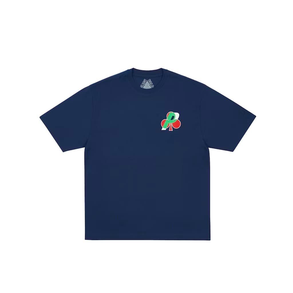 Футболка PALACE SS26 Drop3 Deal T Рубашка Темно-синий T Рубашка Унисекс - изображение 2