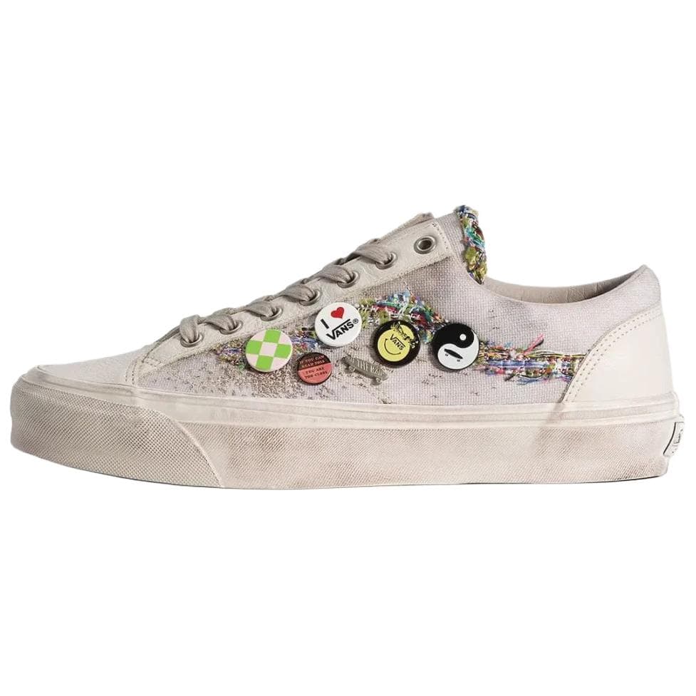Кроссовки Vans Premium old skool 36 Low Топ Скейтборд Обувь Мужской Белый - изображение 1