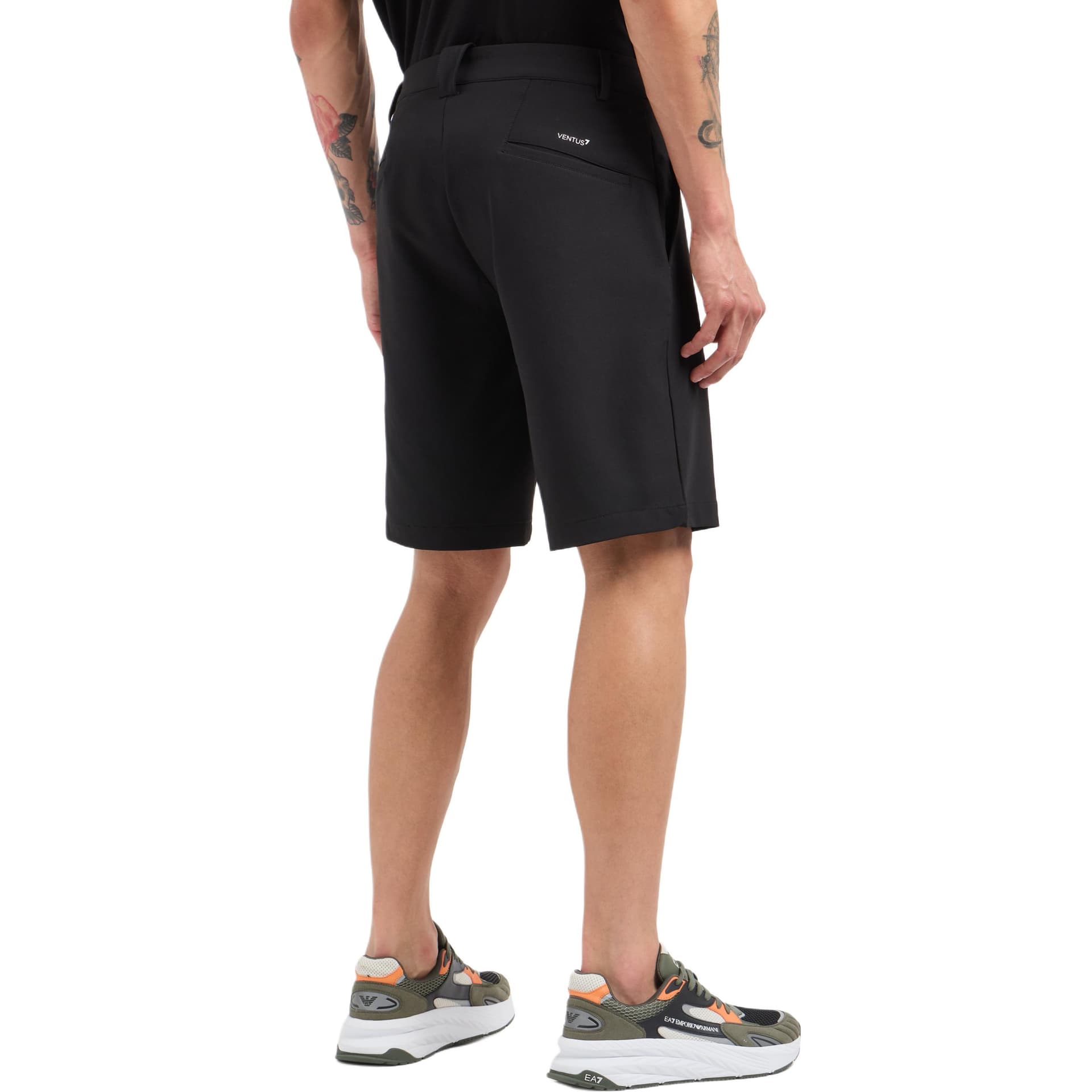 Шорты Emporio Armani EA7 Golf Pro Shorts Black - изображение 3