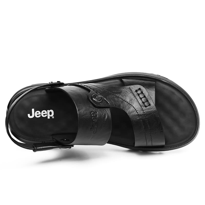 Сандалии с ремешком Jeep Мужские пляжные сандалии из коровьей кожи Spilok - изображение 3