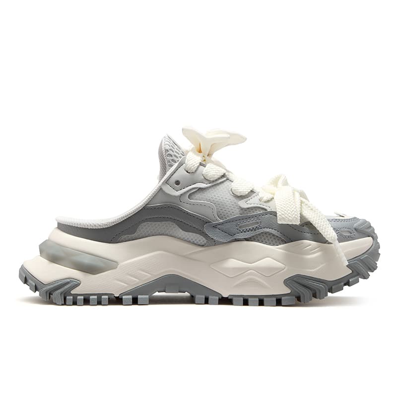 Кроссовки FILA FUSION BIANCO MULE Устойчивый к истиранию Дышащий Легкий Низкий Топ массивные кроссовки Женские - изображение 2
