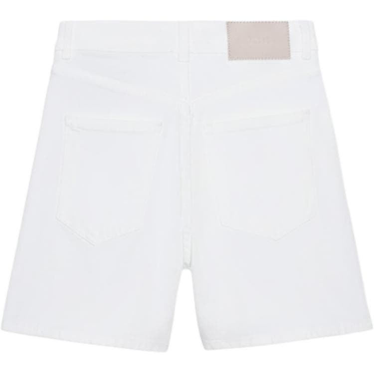 ZARA Белые Женские Джинсовые Шорты - изображение 2
