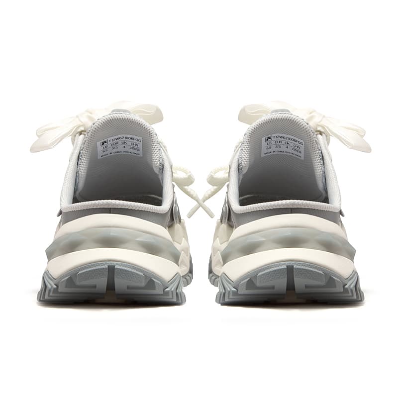 Кроссовки FILA FUSION BIANCO MULE Устойчивый к истиранию Дышащий Легкий Низкий Топ массивные кроссовки Женские - изображение 5
