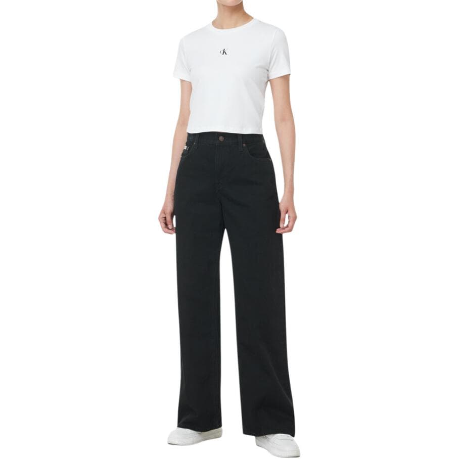 Джинсы Calvin Klein Черные Женские Джинсы - изображение 3