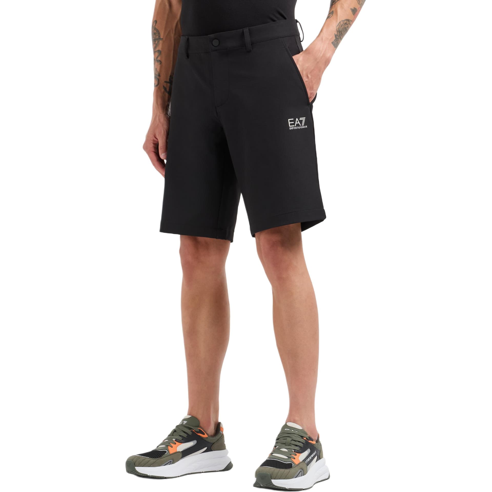 Шорты Emporio Armani EA7 Golf Pro Shorts Black - изображение 2