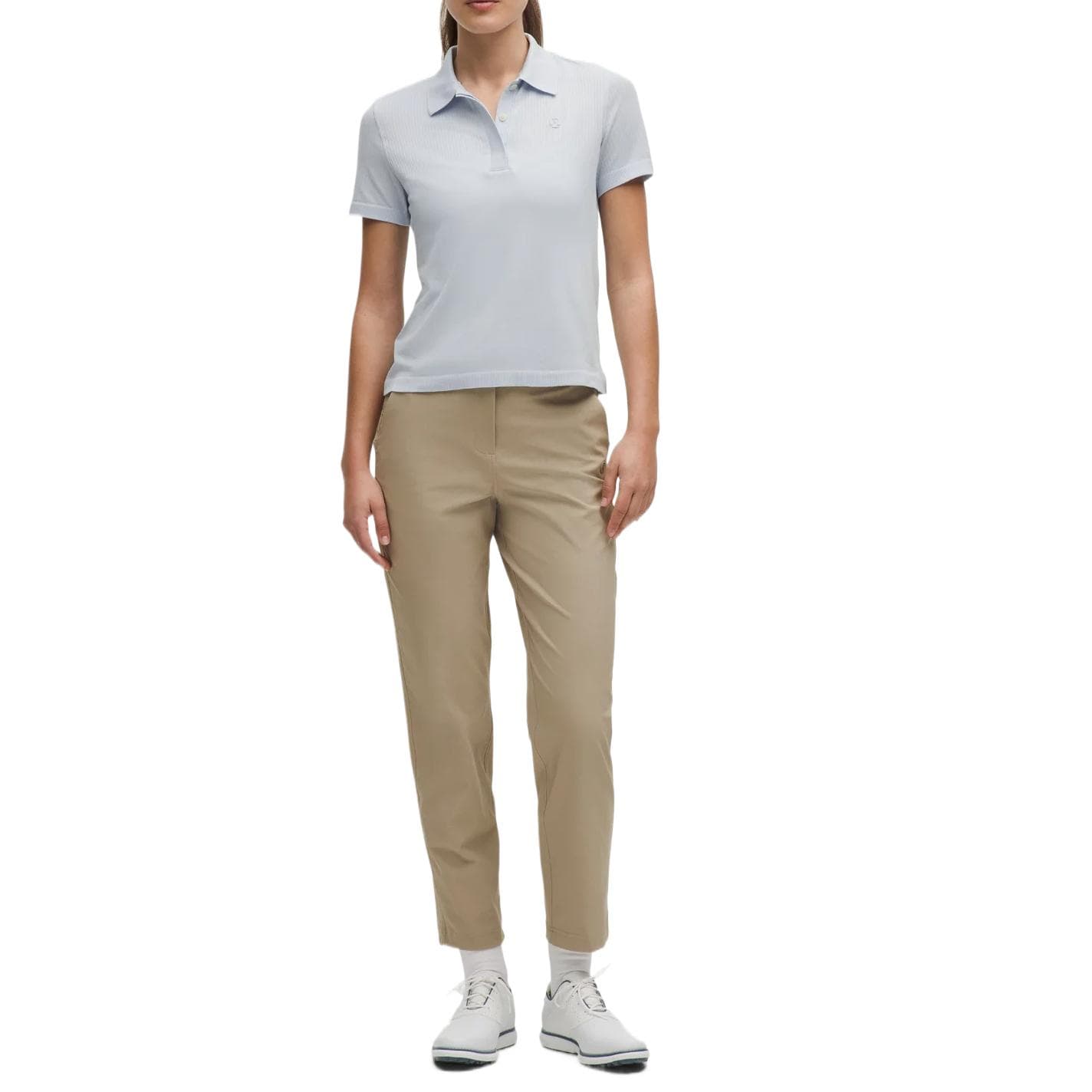 Lululemon SwiftlyPolo Распакованная Вязаная Гольф Рубашка Поло Женская - изображение 6