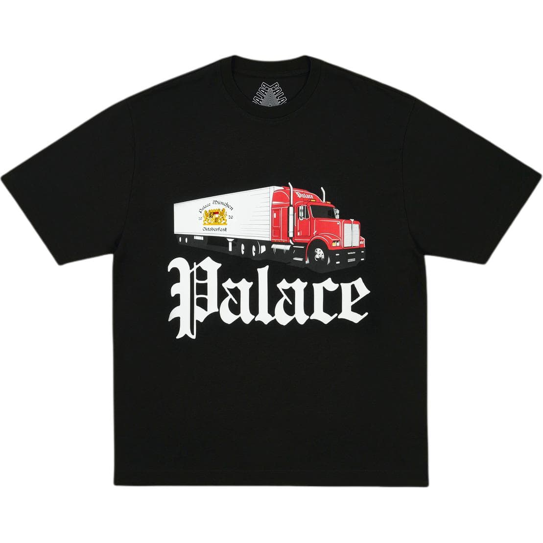Футболка PALACE SS26 TRUCK Off T Рубашка Черная T Рубашка Унисекс - изображение 1
