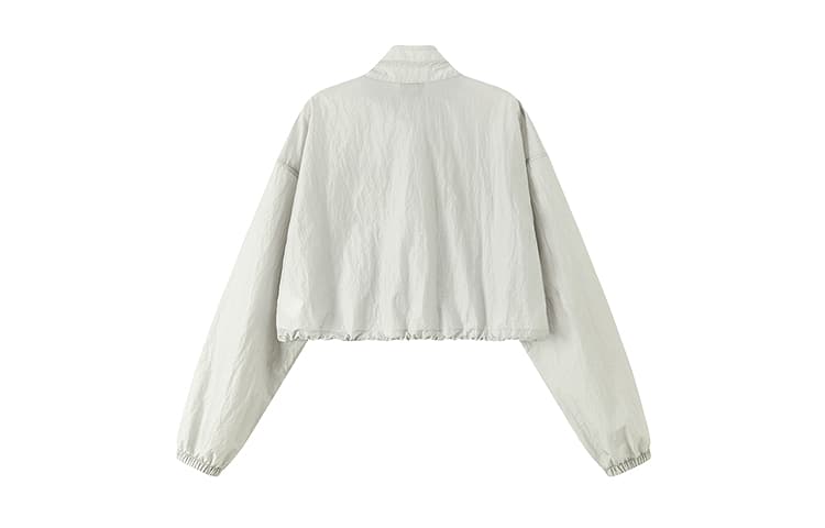 CHUU Light Gray Women's Short Coat CHUU Светло-серый женский короткий пальто - изображение 2
