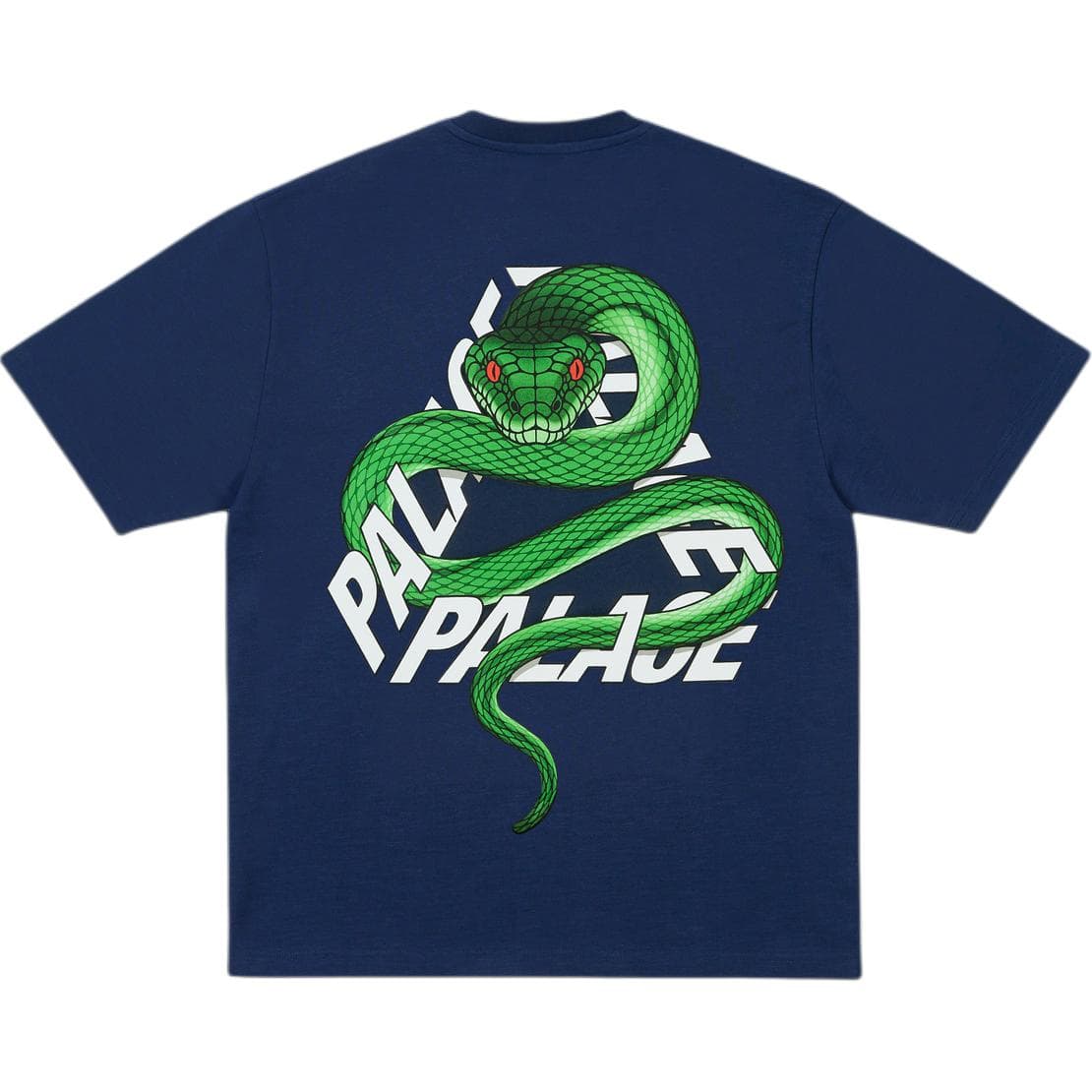 Футболка PALACE SS26 SNAKEY P3 T-SHIRT NAVY T - изображение 1