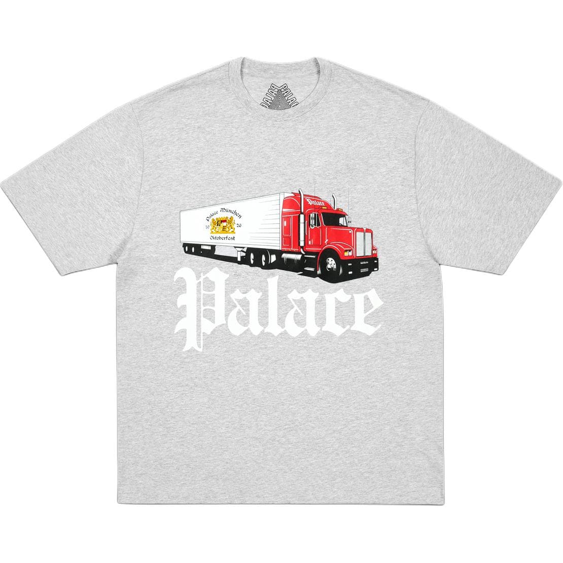 Футболка PALACE SS26 TRUCK Off T Рубашка Серый MARL T Рубашка Унисекс - изображение 1