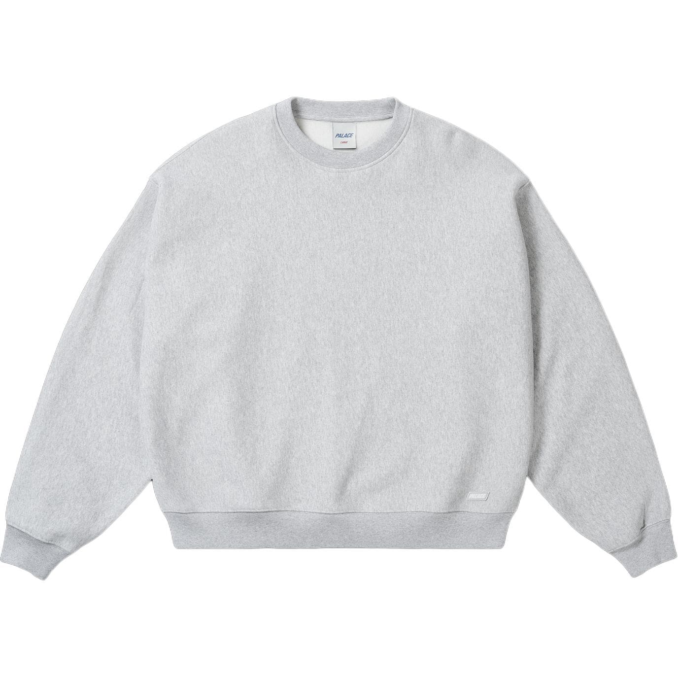 Худи PALACE SS26 UNISEX CREW GREY MARL - изображение 1
